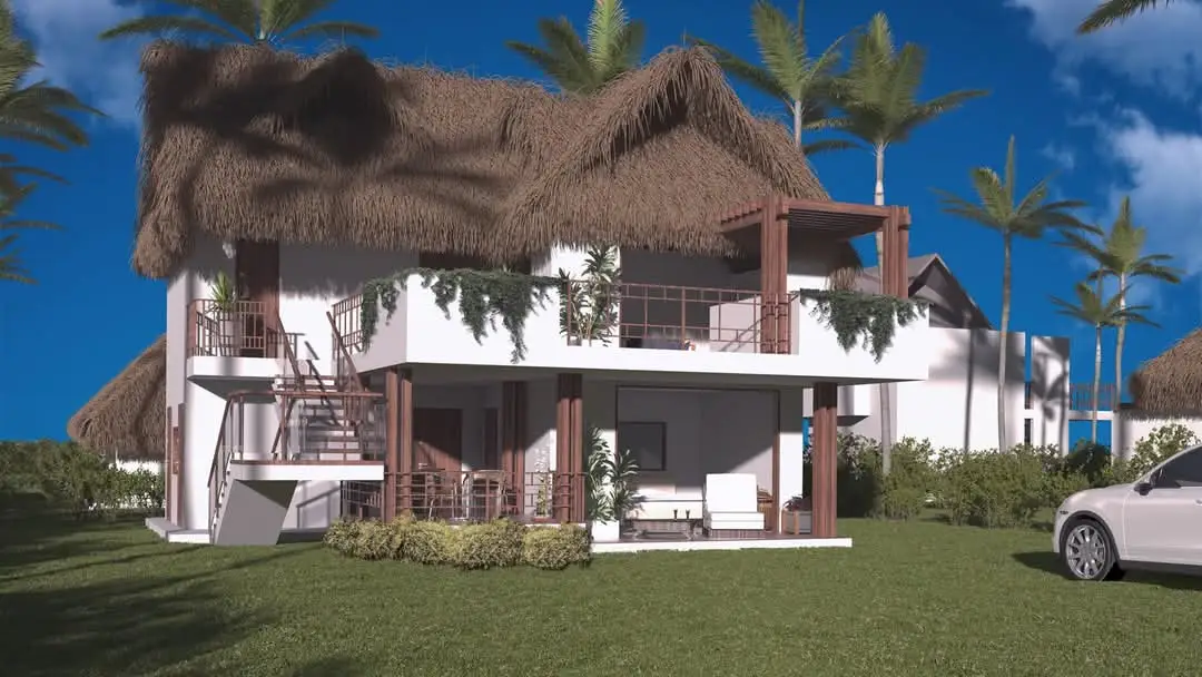 Architectural representation of a planned Avista Beach villa